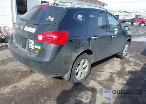 2010 Nissan Rogue Sl z USA, uszkodzony, nr VIN JN8AS5MV8AW111237